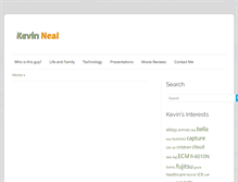 Tablet Screenshot of kevinneal.com